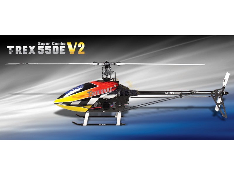 ALIGN H55037T renfort de tube de queue Trex 550 