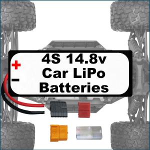 4 Cell Car Batteries LiPo