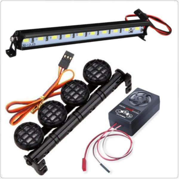 RC Car Sounds and Light Bars RC Car Sounds and Light Bars