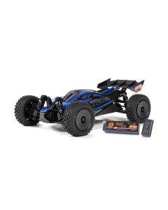 Arrma 1/18 Typhon Brushless GROM 223S BLX 4X4 with Batt/Charger Blue