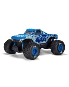 Arrma 1/8 QUAKE 4S DSC 4X4 RTR Monster Truck, White/Blue - C-ARA4437T2