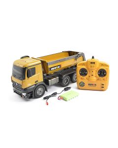 Huina RC Tipper Dump Truck Shop Soiled 2.4ghz 10-Channel CY1573-SS