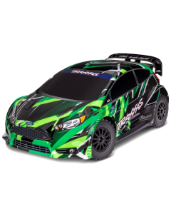 Traxxas Ford Fiesta ST Rally VXL Green TRX74276-4-GRN