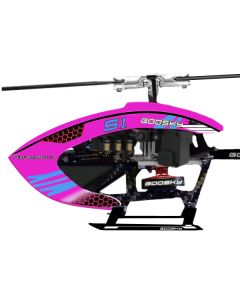 Goosky S1 RC Helicopter Pink RTF by GooSky | RC Helicopter| ATModels