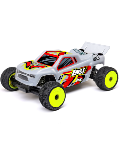 Losi 1/28 Micro-T 2WD RTR Stadium Truck, White