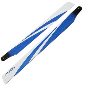 360 Carbon Fiber Blades-Blue(B) HD360BQCBT | Model Helicopters | Align 450L