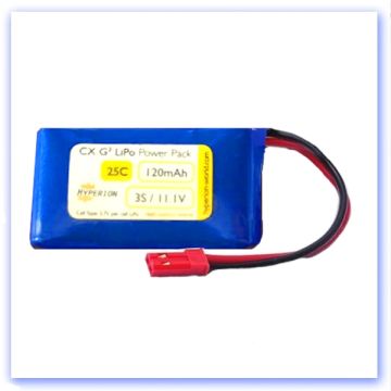 3s 120 25c Hyperion G3 CX Lipo