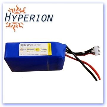 6s 2500 25c Hyperion G3 CX Lipo 405620