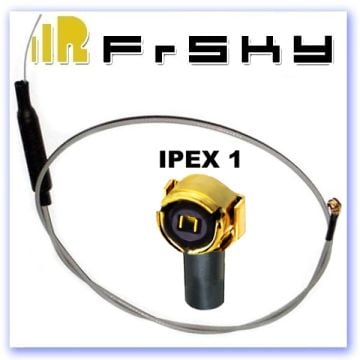 FrSKY 400mm / 15.75in Receiver Antenna IPEX 1 Connector