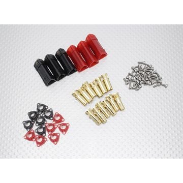 RCPROPLUS Supra-X Tri-Housing 5mm Connector (6M,6F) REB5810AS