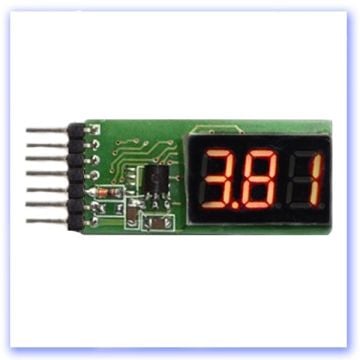 Lithium Battery Voltage Checker 2-6S