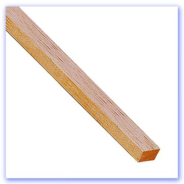 Balsa Strip 3/16 x 3/16 x 36in 5520121 (RB412125)