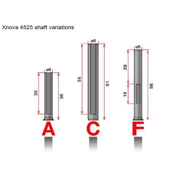 Xnova 4530 Replacement Shaft A Shaft_4530_Shaft_A