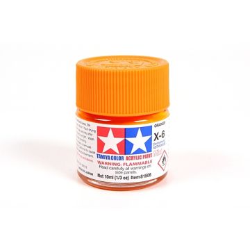 ACRYLIC MINI X-6 ORANGE 81506