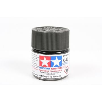 ACRYLIC MINI X-10 GUN METAL 81510