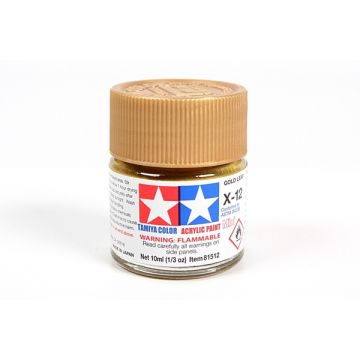 ACRYLIC MINI X-12 GOLD LEAF 81512