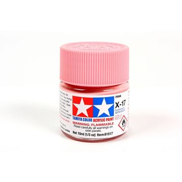 ACRYLIC MINI X-17 PINK 81517