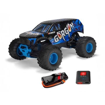 Arrma 1/10 GORGON MEGA 550 2WD MT with Battery Charger Blue