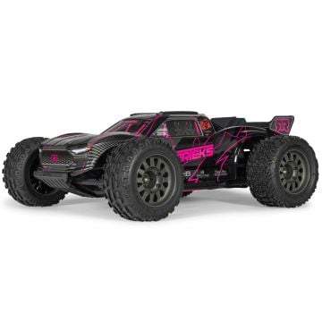 Arrma 1/10 VORTEKS 223S DSC 2WD RTR Brushless Stadium Truck, Pink