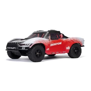 Arrma 1/10 SENTON 223S BLX Brushless 4X4 Short Course Truck RTR with DSC - Red