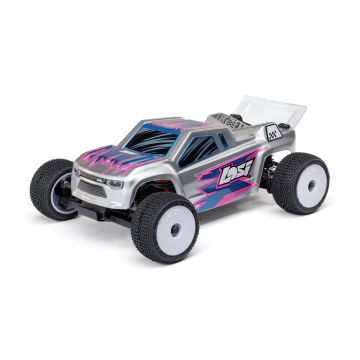 Losi 1/28 Micro-T 2WD RTR Stadium Truck, Silver