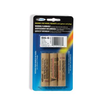 Rocket motors B6-6 (Pk3) D-ES1607