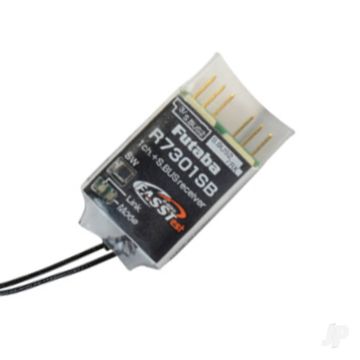 R7301SB 1-Channel (PWM) Air Receiver (26-Channel S.BUS) FASSTest - High Gain Aerials FUT05102744-3