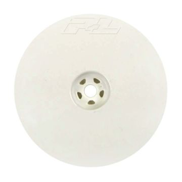 pro 1/10 Velocity Rear 2.2" 12mm Buggy Wheels (2) White G-PRO2736-04
