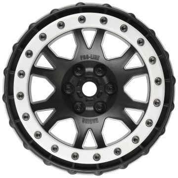 pro 1/5 Impulse Pro-Loc Front/Rear 24mm X-MAXX Wheels (2) Black/ G-PRO2763-03