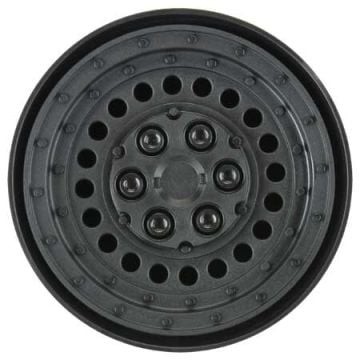 pro 1/10 Carbine Front/Rear 1.9" 12mm Rock Crawler Wheels (2) Bl G-PRO2786-00