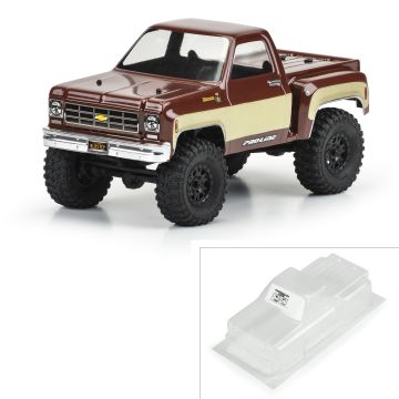 Proline 1/24 1978 Chevy K-10 Clear Body: SCX24 G-PRO3583-00