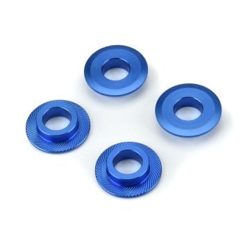 Proline 1/5 Billet Adapter Washer Aluminum F/R (4) Blue G-PRO6379-00
