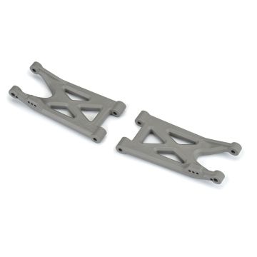 pro Bash Armor Rear Suspension Arms (Stone Gray) for ARRMA 3S
