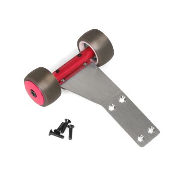 RC Overhaul Wheelie Bar, Red, Grom