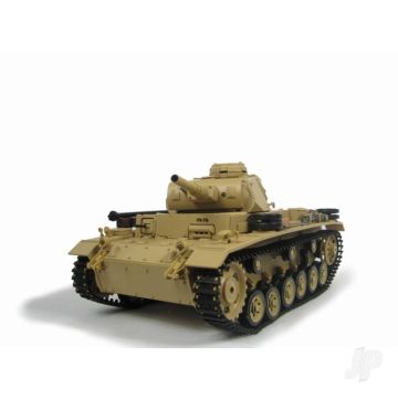 Henglong 1:16 German Tauch Panzer III (2.4GHz+Shooter+Smoke+Sound) HLG3849-1
