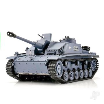 Heglong Tank 1:16 German Stug III with Shooter Smoke and Sound - Shop Soiled