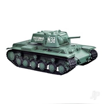 1:16 Russian KV-1 with Infrared Battle System (2.4GHz + Shooter + Smoke + Sound) HLG3878-1B