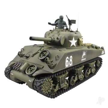 HengLong 1:16 U.S. Medium Tank M4A3 Sherman with Infrared Battle System HLG3898-1U