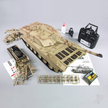 1:16 US British Challenger 2 with Infrared Battle System (2.4GHz + Shooter + Smoke + Sound) HLG3908-1B