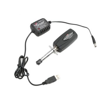 LiPo Glow Driver w/ Batt & USB Charger L-DYNE0201