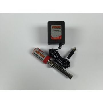 Glowstart (1800mAH 1.2V NiMH) + UK Charger L-FS-GS01