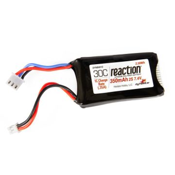 Dynamite 7.4v 350mAh 2S LiPo Battery: SCX24 O-DYNB0012
