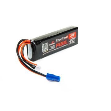 Dynamite 11.1V 1400mAh 3S 30C LiPo Long: EC3 Minis O-DYNB14333