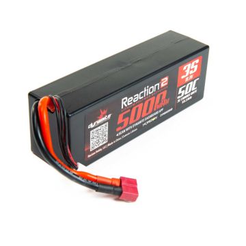 11.1V 5000mAh 3S 50C LiPo, Hardcase: Deans O-DYNB5035HD