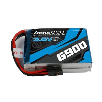 Gens Ace LiPo 1S 3.7V HV 6900mAh Tx with JR O-G1H6900-TX