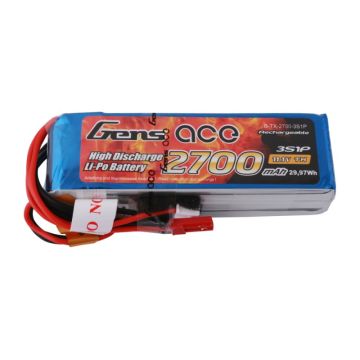 3S 2600mAh 11.1v Tx Gensace Lipo with Futaba O-G3S2600-RX