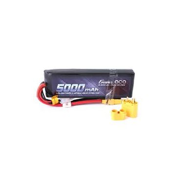 Li-Po Car 2S 7.4V 5000mAh 50C with XT90 O-GC2S5000-50X9