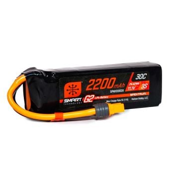 Spektrum 2200mAh 3S 11.1V SMART G2 30C IC3
