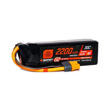 Spektrum 2200mAh 4S 14.8V SMART G2 30C IC3 O-SPMX224S30