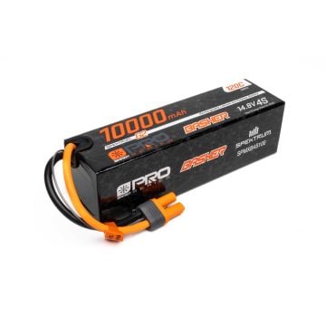 Spektrum 14.8V 10000mAh 4S 120C Smart G2 Pro Basher LiPo: IC5 O-SPMXB4S100